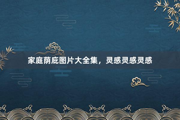 家庭荫庇图片大全集，灵感灵感灵感